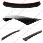 Fit 2013-2017 Honda Accord Sedan Rear Roof Window Spoiler Deflector - Image 4