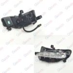 Fit 2017-2019 Toyota Corolla L LE XLE DRL Accent Front Fog Light LED Driving Lamp & Bezel - Image 5