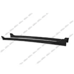 Fit 2013-2017 Honda Accord Sedan 4 Door MOD Style Side Skirts Body Kit (Unpainted Matte Black) - Image 2