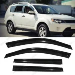 Fit 2015-2018 Toyota Corolla Scion IM Out-Channel Vent Window Visors Rain Sun Wind Guards Shade Deflectors - Image 4