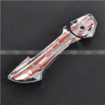 Fit 2004-2011 Lexus GS300 GS350 GX470 RX330 RX350 Driver Passenger Side Door Handle Covers Trim (Mirror Chrome) - Image 2