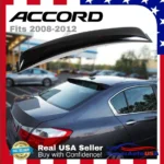 Fit 2008-2012 Honda Accord Sedan Rear Roof Window Spoiler Deflector - Image 4