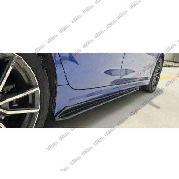 224623606169-2.webp Fit 2019-2022 BMW 3 Series G20 M340i Performance Bumper Style Side Body Skirts (Black) - Image 4