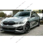 Fit 2019-2022 BMW 3 Series G20 M340i Performance Bumper Style Side Body Skirts (Black) - Image 3
