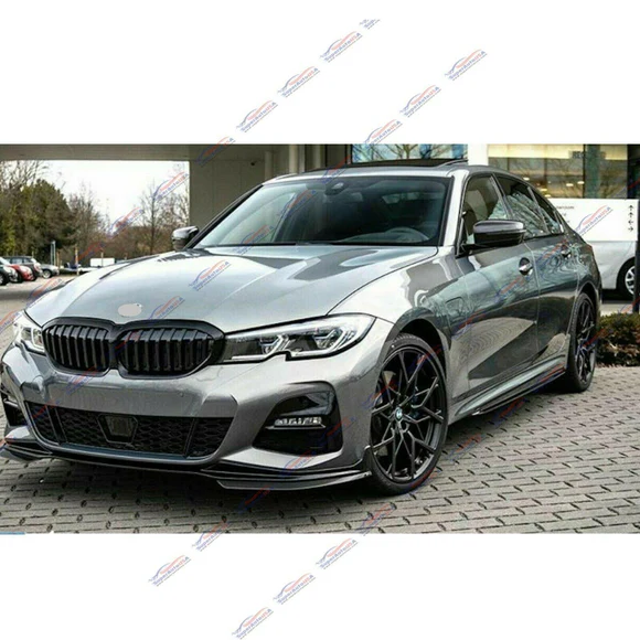 224623606169-3.webp Fit 2019-2022 BMW 3 Series G20 M340i Performance Bumper Style Side Body Skirts (Black) - Image 3