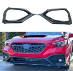 Real Carbon Fiber Front Bumper Fog Light Cover Fit 2020-2025 Subaru WRX VB