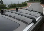 For Hyundai Santa Fe Sport 2013-2021 Baggage Luggage Cross Bar Black - Image 5