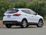 For Hyundai Santa Fe Sport 2017-2018 Luggage Rear Trunk Retractable Tonneau Cargo Cover and Free Net (Black) - Image 4