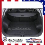 For Hyundai Santa Fe Sport 2017-2018 Luggage Rear Trunk Retractable Tonneau Cargo Cover and Free Net (Black) - Image 10