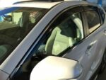 Fit 2016-2023 Honda Pilot Chrome Trim Vent Window Visors Rain Sun Guards - Image 4