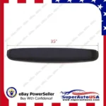 35" Smoke Tint Sunroof Sun Rain Shades Guards Vent Deflector - Image 6