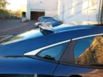 Fit 2016-2021 Honda Civic 4Dr ABS Black Rear Roof Window Visor Spoiler 3D JDM - Image 3