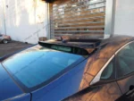 Fit 2016-2021 Honda Civic 4Dr ABS Black Rear Roof Window Visor Spoiler 3D JDM - Image 2