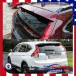 Fit 2012-2016 Honda CRV CR-V Out-Channel Rear Roof Spoiler Wing (Painted Red) - Image 3