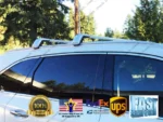 Fit 2016-2022 Mercedes Benz GLC Sliver Roof Rack Crossbar Luggage Carrier - Image 2