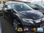 Fit 2018-2024 Honda Odyssey Out-Channel Vent Window Visors Rain Sun Wind Guards Shade Deflectors - Image 3