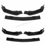 Fits 2014-2017 Infiniti Q50 Base Premium Front Bumper Lip Spoiler (Carbon Fiber Print) - Image 2