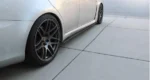 Fit 2016-2020 Lexus GS GSF Sports Side Skirts pair Body Kit Black PP VIP - Image 3