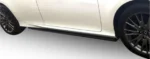Fit 2016-2020 Lexus GS GSF Sports Side Skirts pair Body Kit Black PP VIP - Image 4