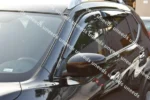 Fit 2014-2019 Nissan Rogue Out-Channel Vent Window Visors Rain Sun Wind Guards Shade Deflectors - Image 5