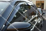 Fit 2014-2019 Nissan Rogue Out-Channel Vent Window Visors Rain Sun Wind Guards Shade Deflectors - Image 6