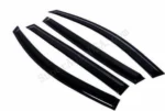 Fit 2014-2019 Nissan Rogue Out-Channel Vent Window Visors Rain Sun Wind Guards Shade Deflectors - Image 2