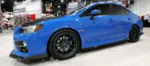 Fit 2015-2020 Subaru Impreza WRX/STI PU Extension Black Side Skirts Body kit - Image 5