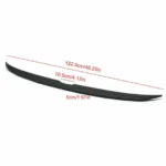 Fit 2013-2017 Honda Accord 4DR OEM Style Rear Trunk Lip Spoiler Wing - Image 5