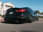 Fits 2014-2017 Infiniti Q50 sport Style Rear Bumper Lip Spoiler Lower Diffuser - Image 5
