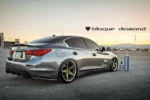 Fits 2014-2017 Infiniti Q50 sport Style Rear Bumper Lip Spoiler Lower Diffuser - Image 6