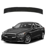 Fit 2014-2021 INFINITI Q50 Mugen STYLE REAR ROOF WINDOW SPOILER (Gloss Black) - Image 3