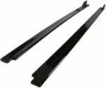 Fits 2018-2023 Toyota Camry Set of 2 Side Body Skirts Extensions Gloss Black - Image 4
