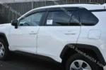 Fit 2019-2024 Toyota RAV4 Out-Channel Vent Window Visors Rain Sun Wind Guards Shade Deflectors - Image 6