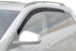 Fit 2012-2016 Honda CRV CR-V Clip-On Chrome Trim Vent Window Visors Rain Guards - Image 6