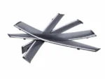Fit 2012-2016 Honda CRV CR-V Clip-On Chrome Trim Vent Window Visors Rain Guards - Image 8