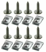 Universal Installation Hardware For Front & Rear Bumper Lip Side Body Skirt Application - Image 2