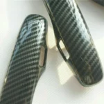 Fit 2013-2021 SUBARU LEGACY Door Handle Cover Trim (Carbon Fiber Print, Smart Holes) - Image 2