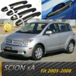 Fit 2005-2008 Scion xA Door Handle Cover Trim (Carbon Fiber Print) - Image 3