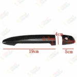 Fit 2003-2009 Toyota 4Runner Door Handle Cover Trim (Carbon Fiber Print) - Image 5