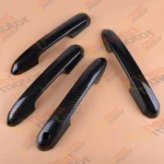 Fit 2019-2021 Toyota Highlander Car Side Door Handle Cover Trim (Carbon Fiber Print) - Image 5