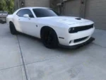 Fits 2012-2019 Dodge Challenger SXT SRT Front Bumper Lip Spoiler Splitter (Gloss Black) - Image 5