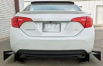 Fit 2014-2019 Toyota Corolla OE Style Rear Trunk Wing Spoiler Primed (Super White) - Image 5