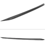 Fit 2012-2018 BMW 3 Series F30 M340i Performance Bumper Style Side Body Skirts (Black) - Image 2