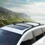 Fit 2017-2021 Honda CRV Black Roof Rack Rail + Top Cross Bars Set Luggage Carrier - Image 3