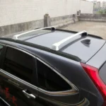 Fit 2012-2016 Honda CRV CR-V Black Silver Roof Rack Side Rail Bar Cross Bar Set - Image 3