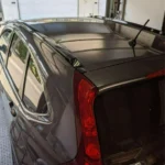 Fit 2012-2016 Honda CRV CR-V Black Silver Roof Rack Side Rail Bar Cross Bar Set - Image 5