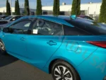 Fit 2016-2021 Toyota Prius / Prime Clip-On Chrome Trim Vent Window Visors Rain Sun Wind Guards Shade Deflectors - Image 4