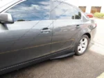 Universal Side Skirts Body Kit Rocker Panels Splitters Wings (Carbon Fiber Print) - Image 6