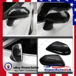 Fit 2018-23 Toyota Camry Side Door Rearview Mirror Cover Trim (Carbon Fiber Print) - Image 7
