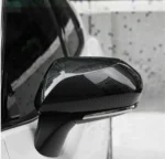 Fit 2018-23 Toyota Camry Side Door Rearview Mirror Cover Trim (Carbon Fiber Print) - Image 2